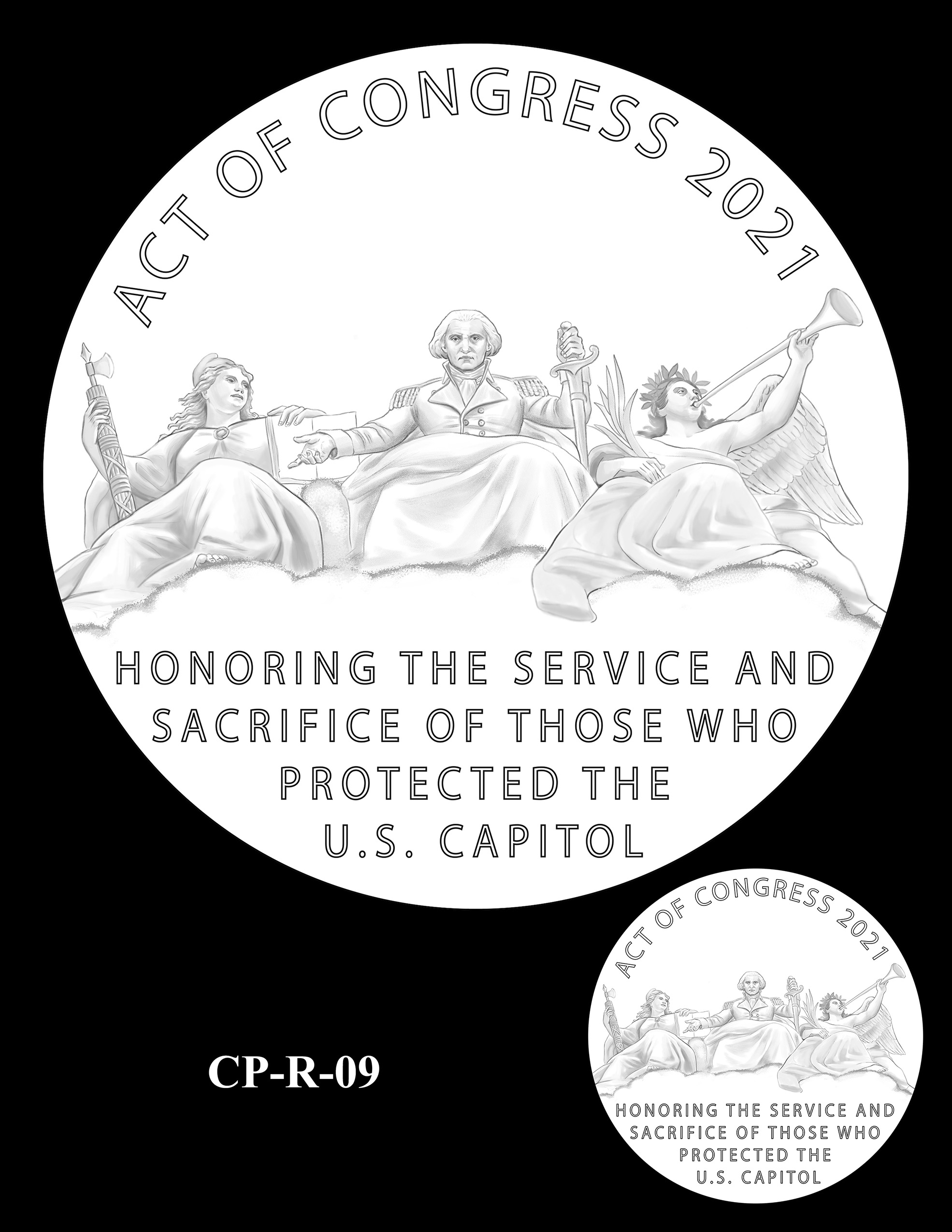 CP-R-09 -- Congressional Gold Medal for Those Who Protected the U.S. Capitol on January 6th 2021