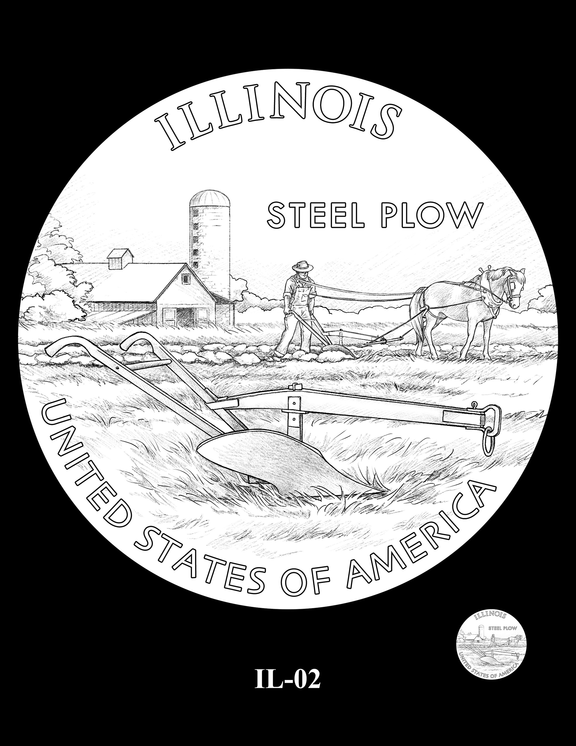 IL-02 -- 2024 American Innovation $1 Coin - Illinois