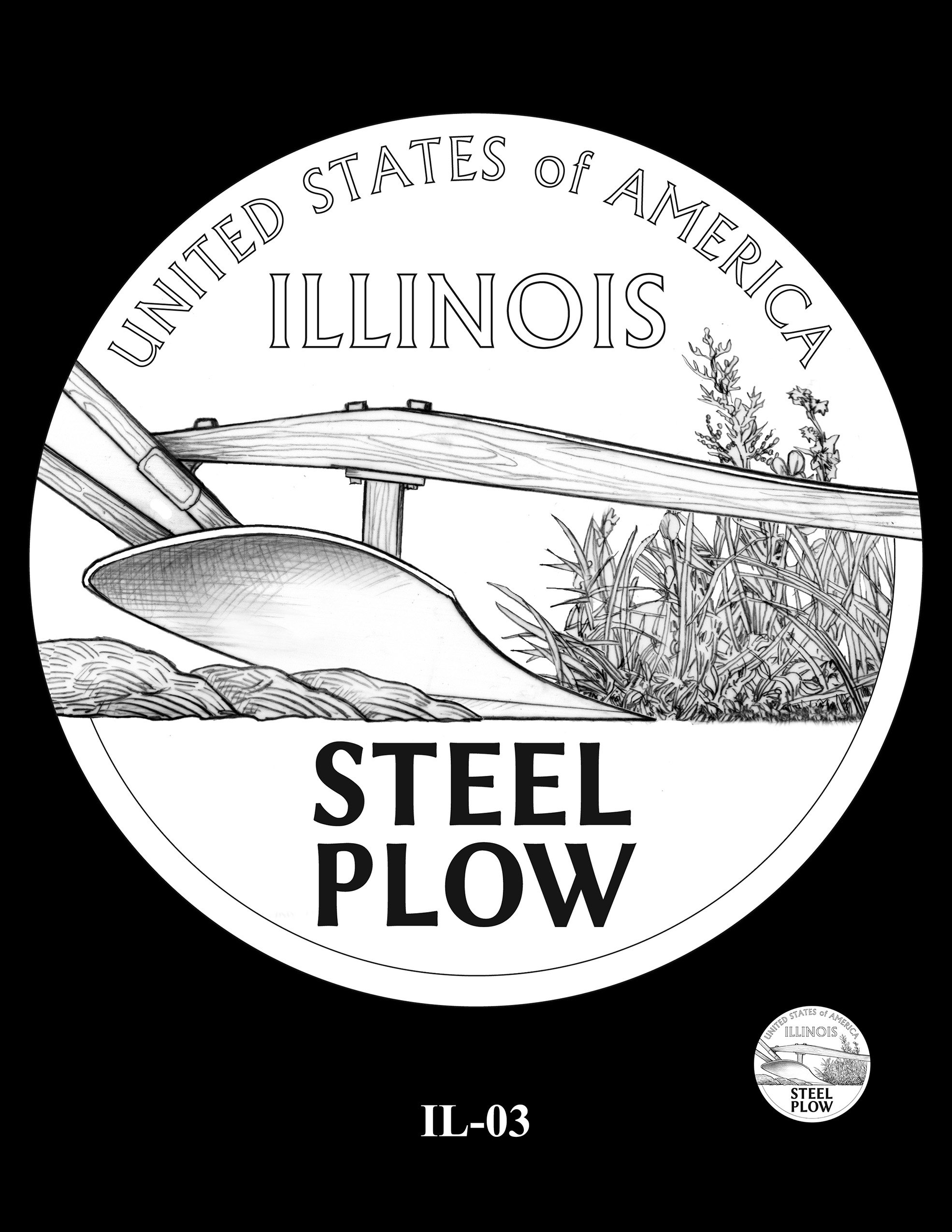 IL-03 -- 2024 American Innovation $1 Coin - Illinois