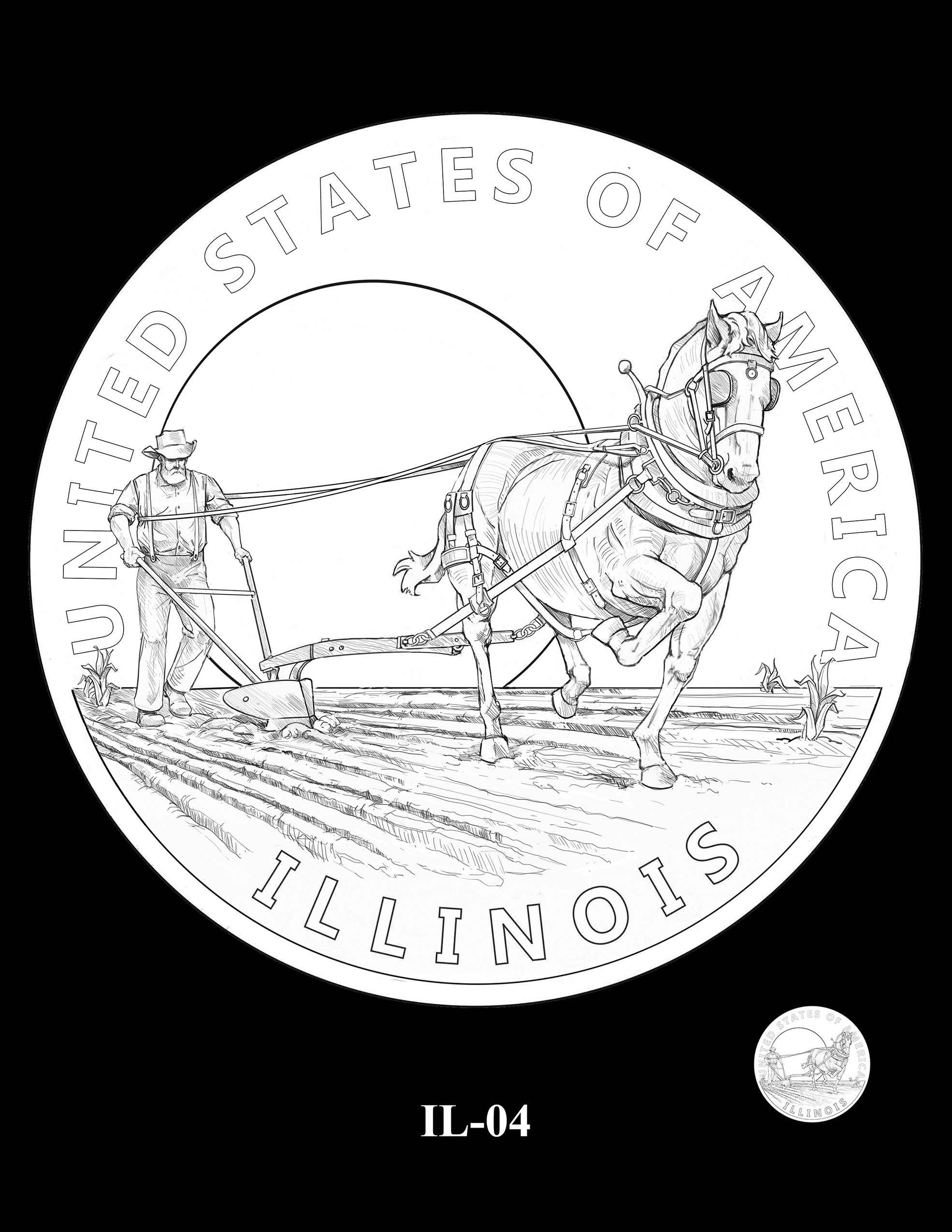 IL-04 -- 2024 American Innovation $1 Coin - Illinois