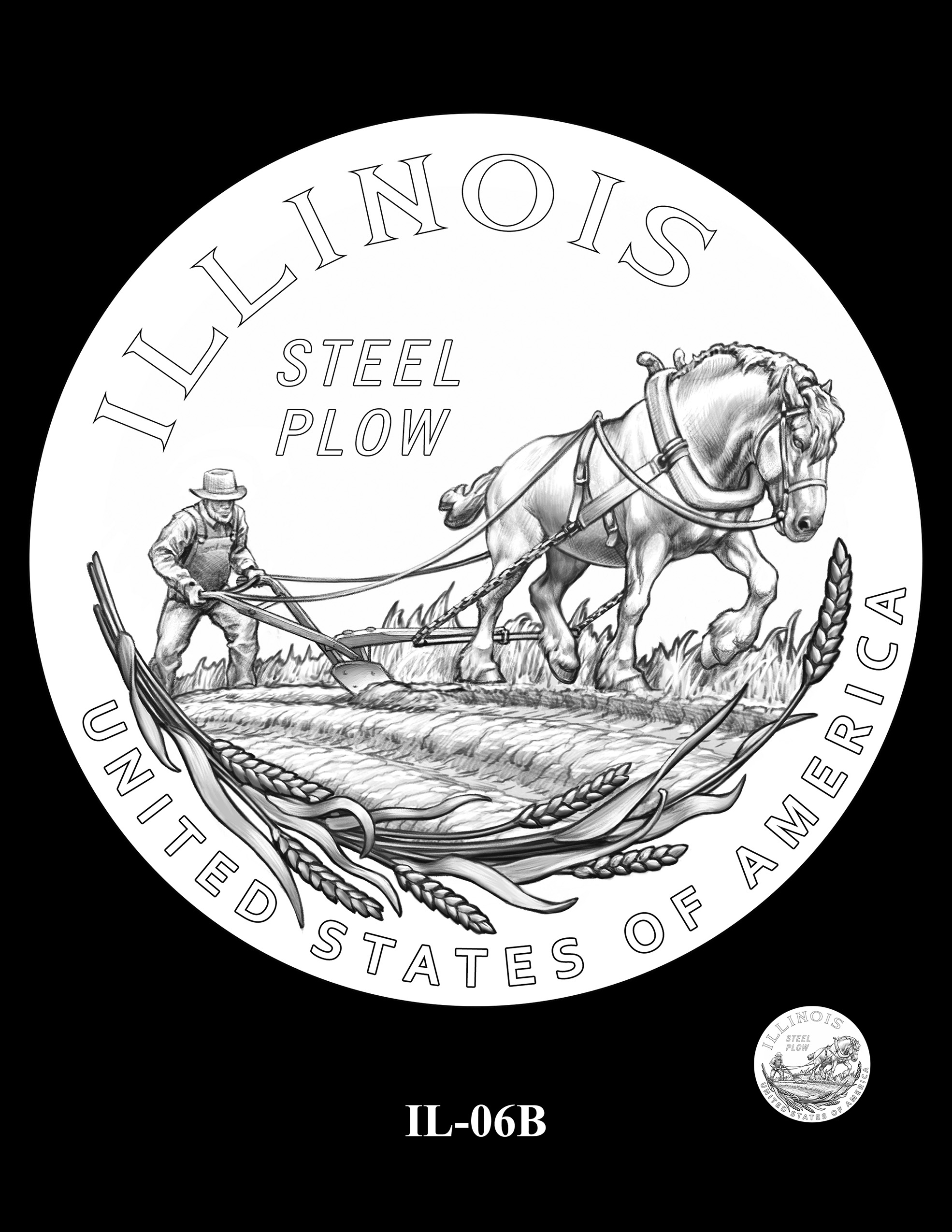 IL-06B -- 2024 American Innovation $1 Coin - Illinois