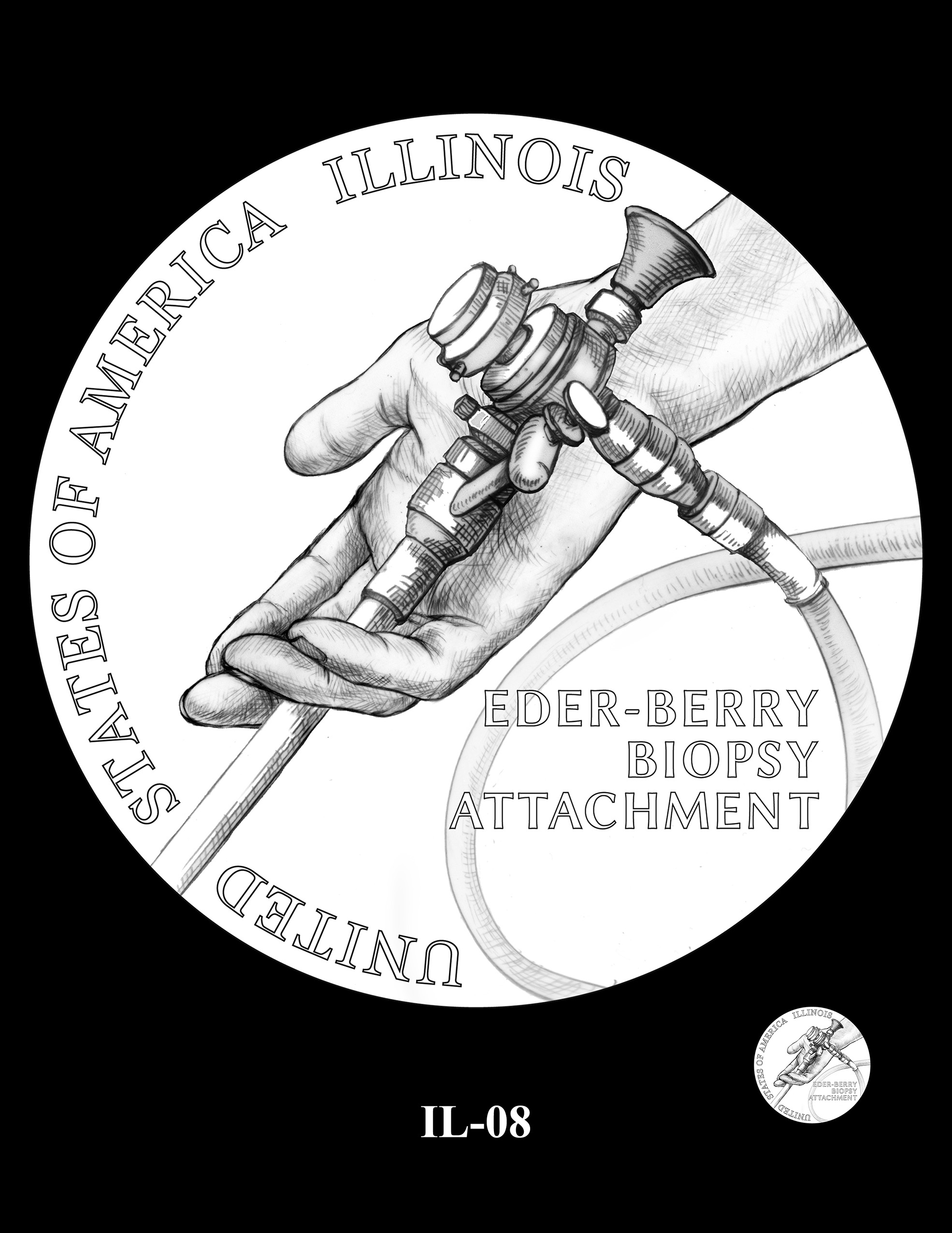 IL-08 -- 2024 American Innovation $1 Coin - Illinois