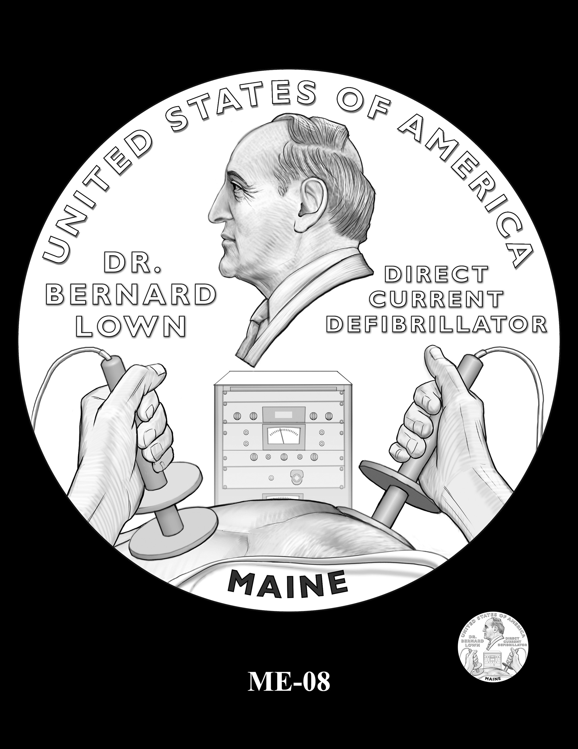 ME-08 -- 2024 American Innovation $1 Coin - Maine