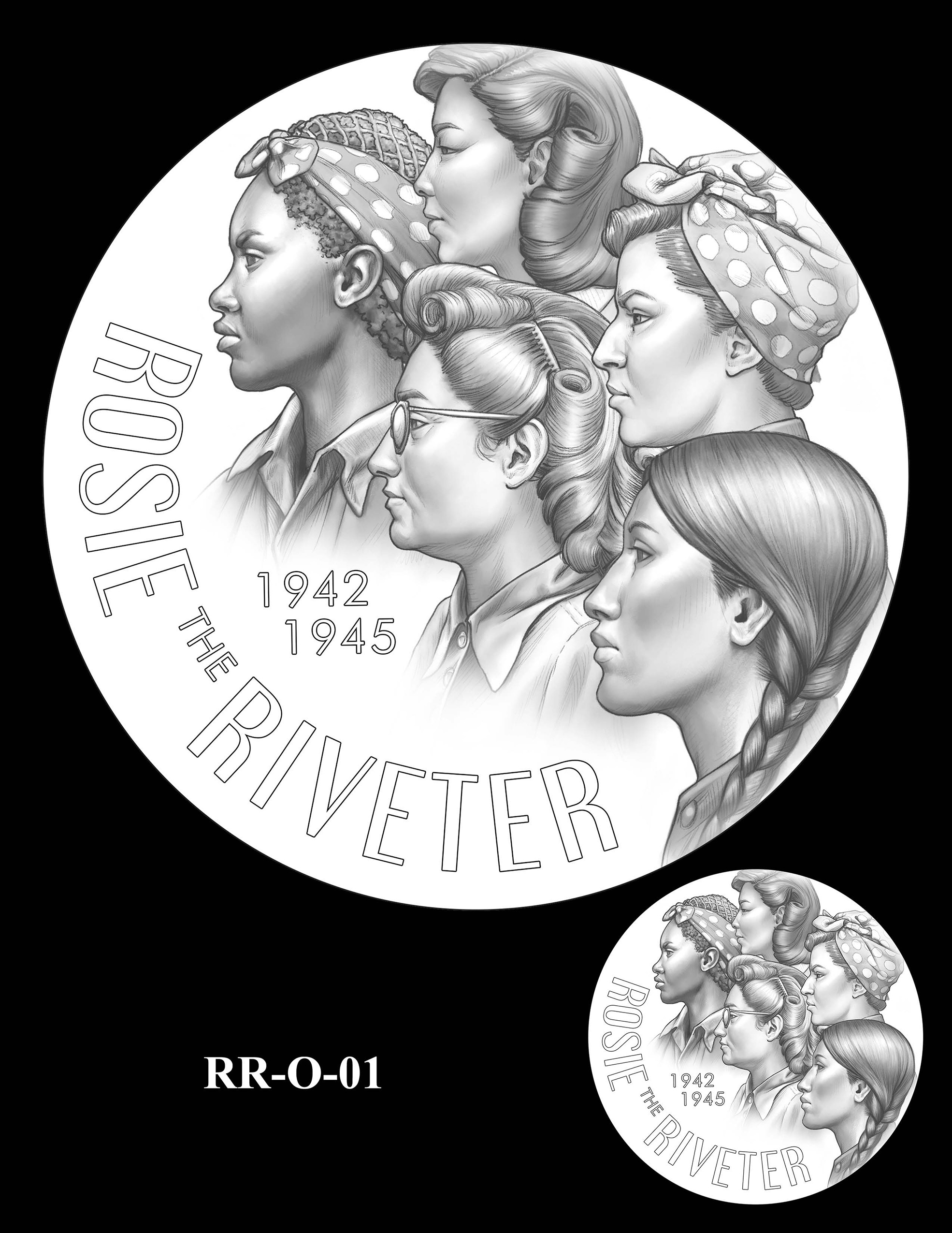 RR-O-01 -- Rosie the Riveter Congressional Gold Medal