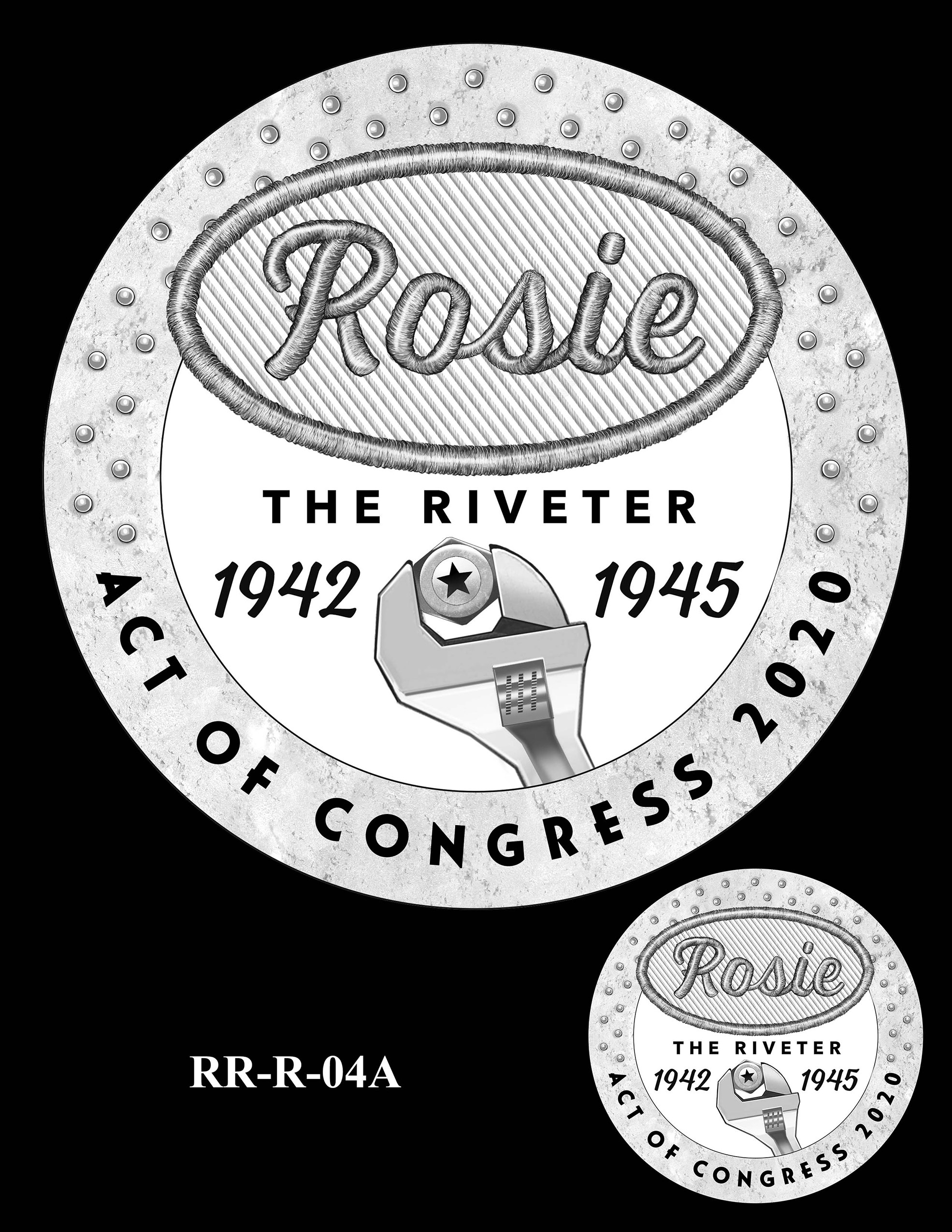 RR-R-04A -- Rosie the Riveter Congressional Gold Medal