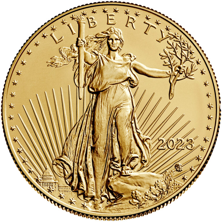 2023 American Eagle Gold One Ounce Bullion Coin Obverse