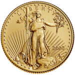 2023 American Eagle Gold Quarter Ounce Bullion Coin Obverse