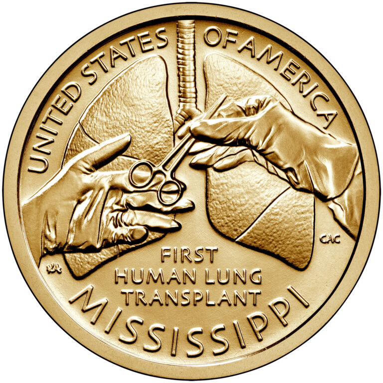 2023 American Innovation One Dollar Coin Mississippi Uncirculated Reverse
