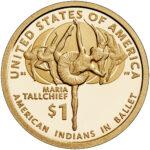 2023 Native American One Dollar Proof Coin Reverse