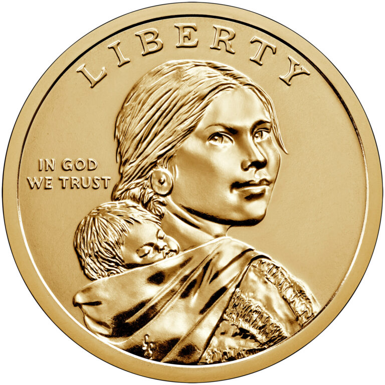 2023 Native American One Dollar Uncirculated Coin Obverse