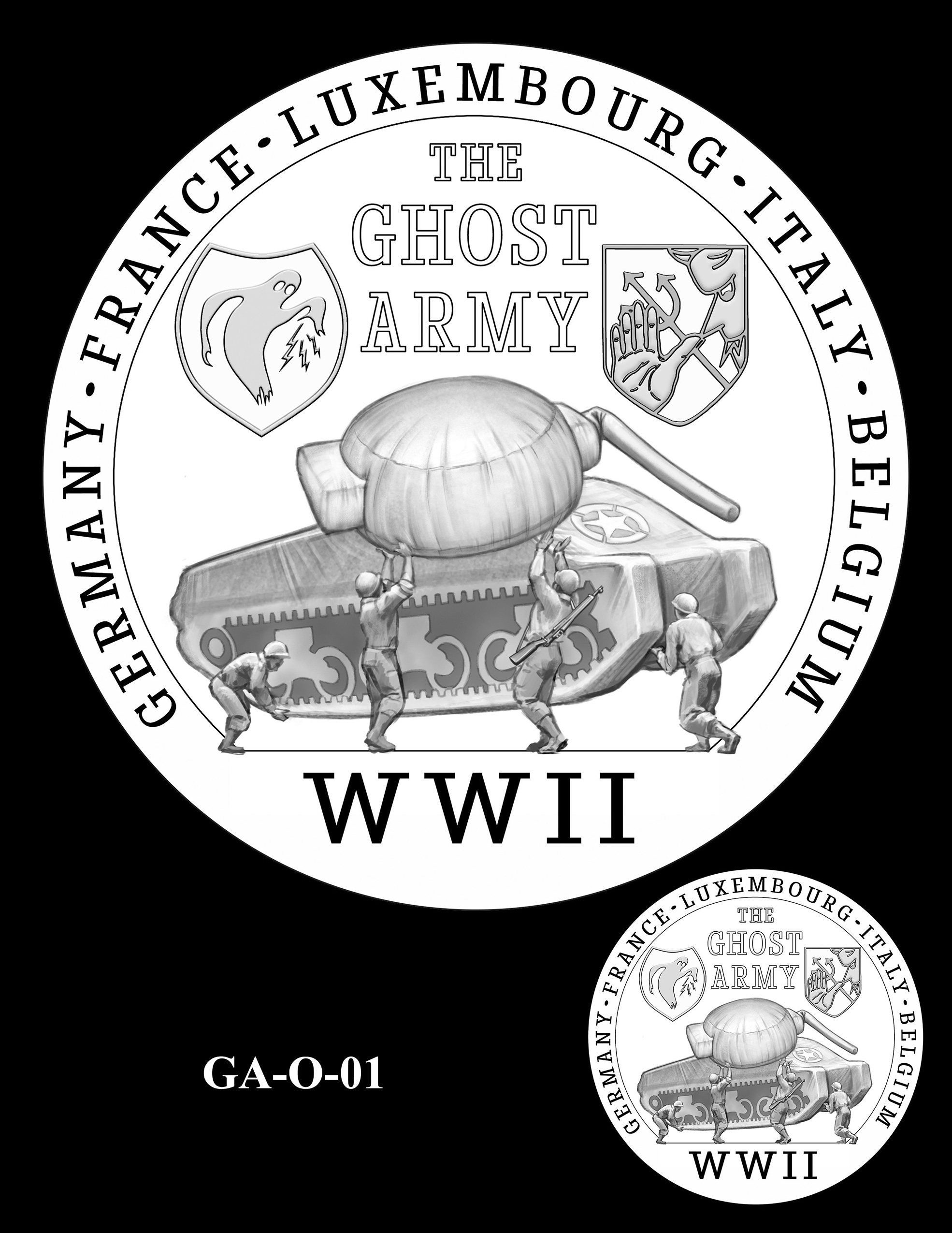 GA-O-01 -- Ghost Army Congressional Gold Medal