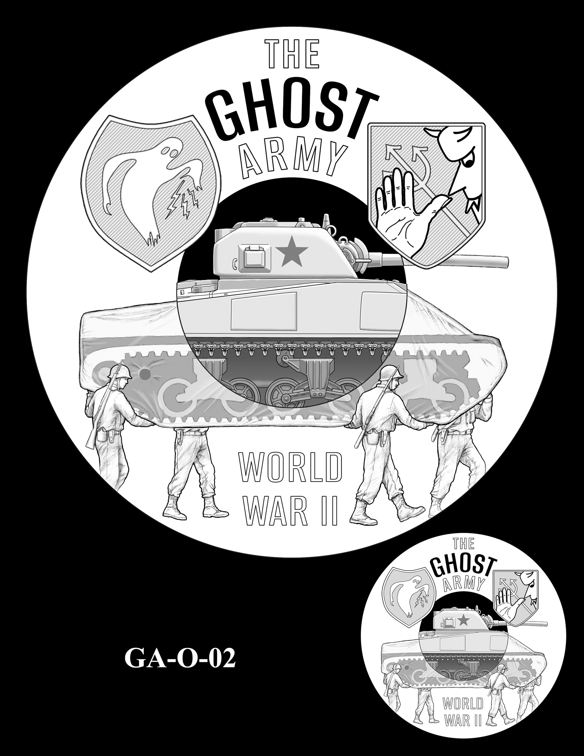 GA-O-02 -- Ghost Army Congressional Gold Medal