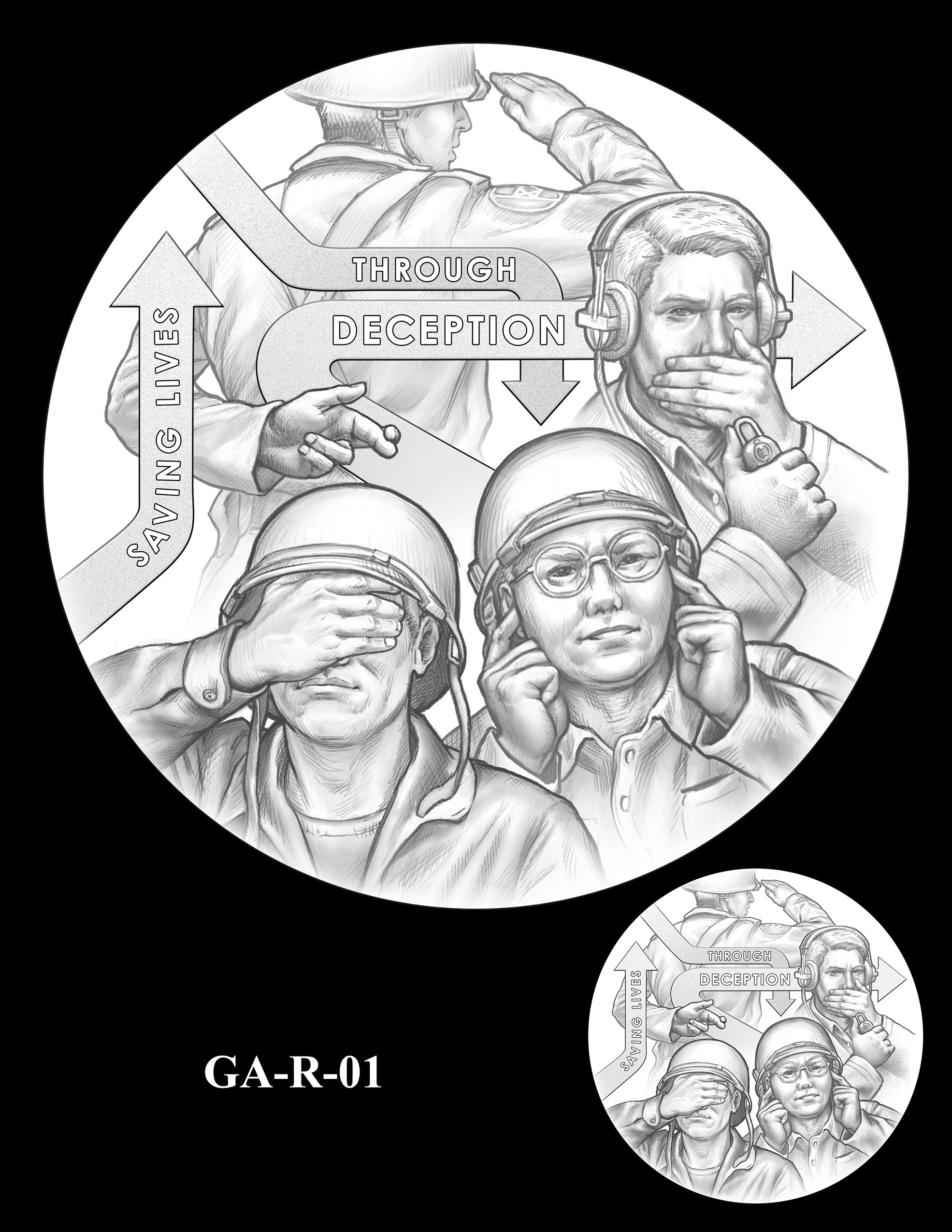 GA-R-01 -- Ghost Army Congressional Gold Medal