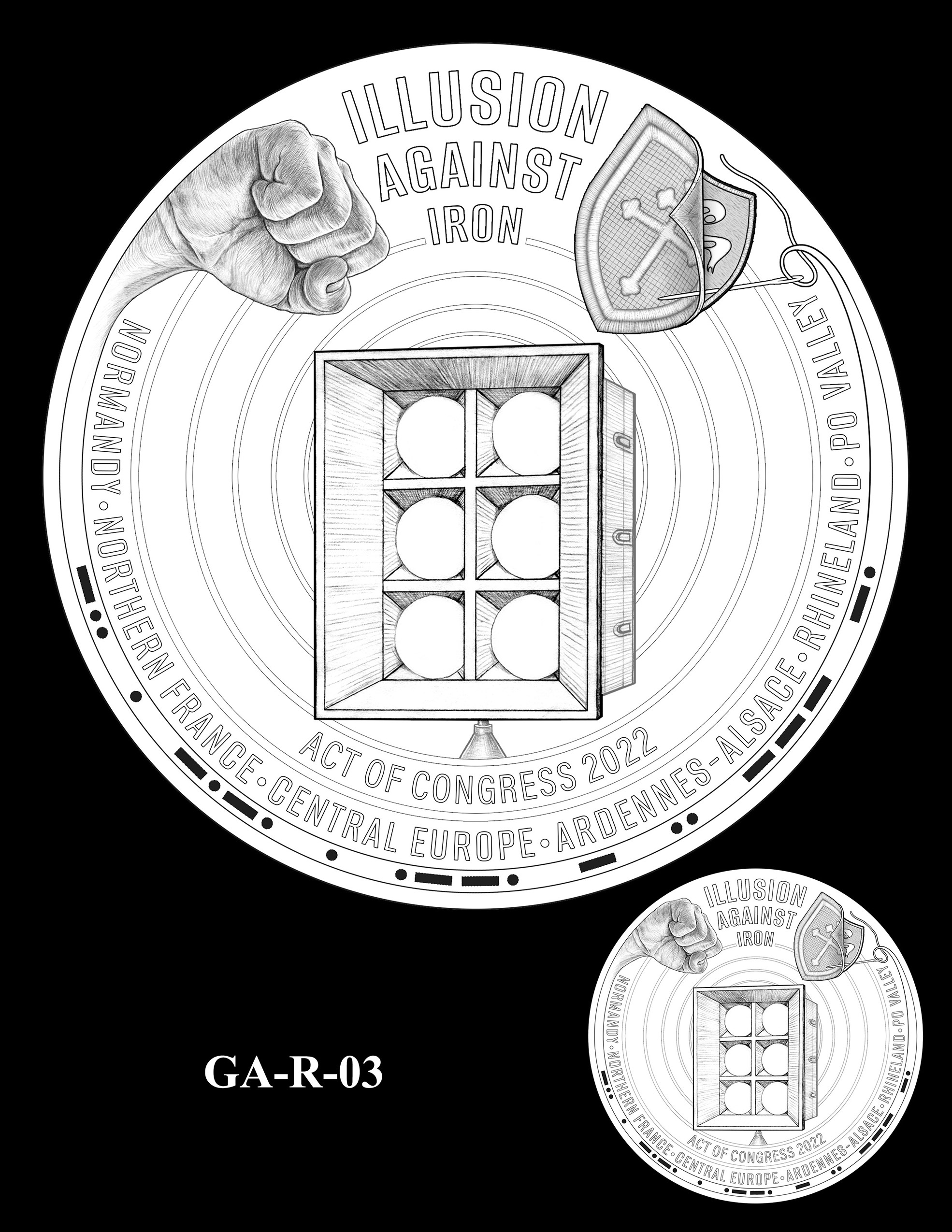 GA-R-03 -- Ghost Army Congressional Gold Medal