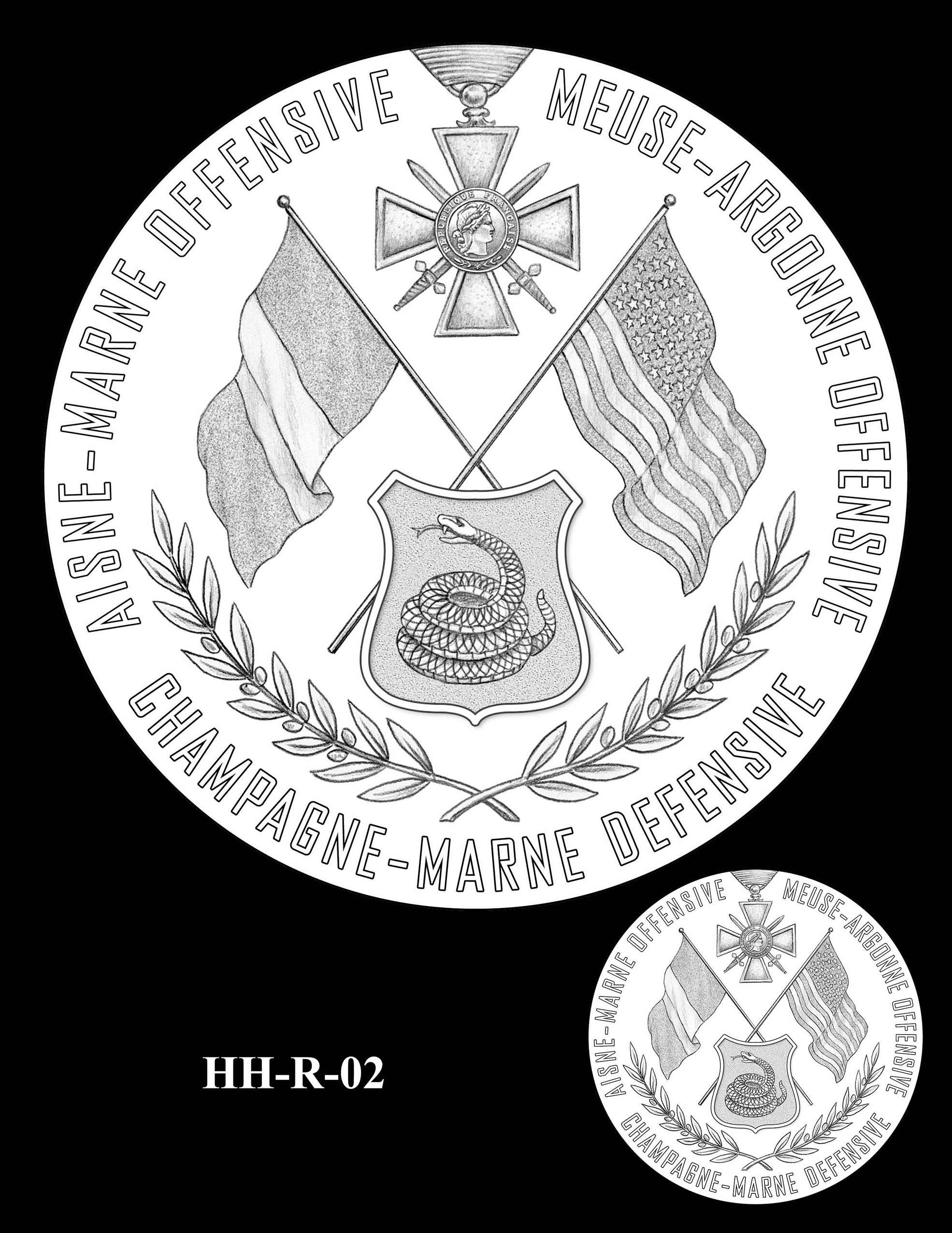 HH-R-02 -- Harlem Hellfighters Congressional Gold Medal