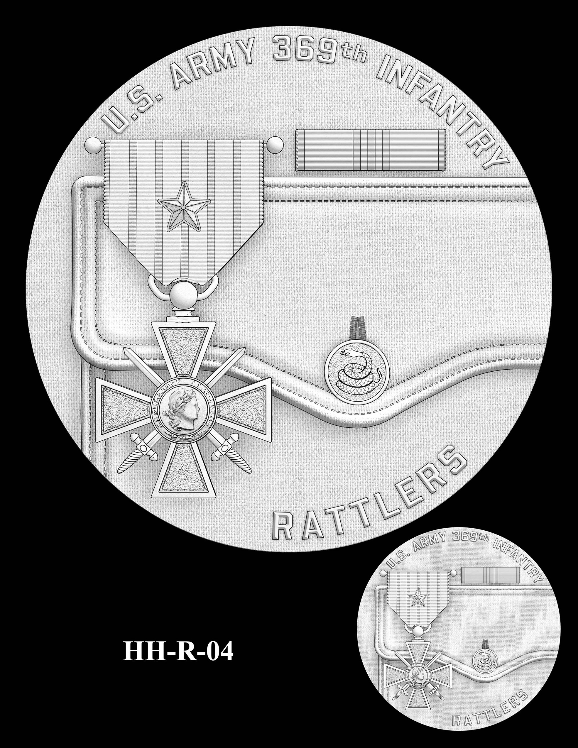 HH-R-04 -- Harlem Hellfighters Congressional Gold Medal