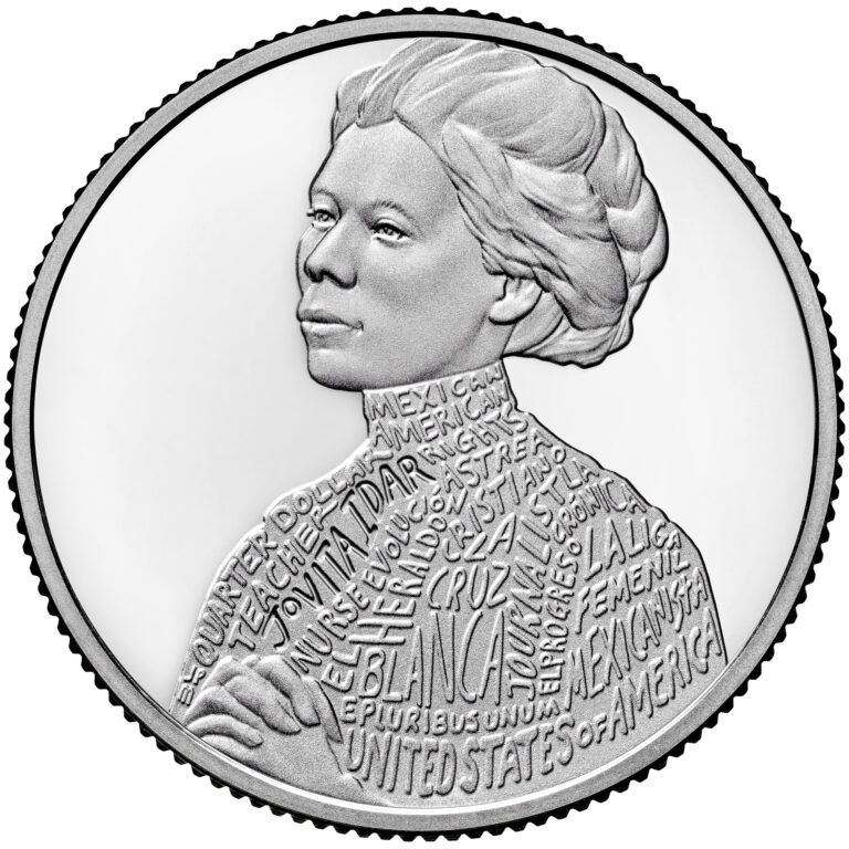 2023 American Women Quarters Coin Jovita Idar Proof Reverse