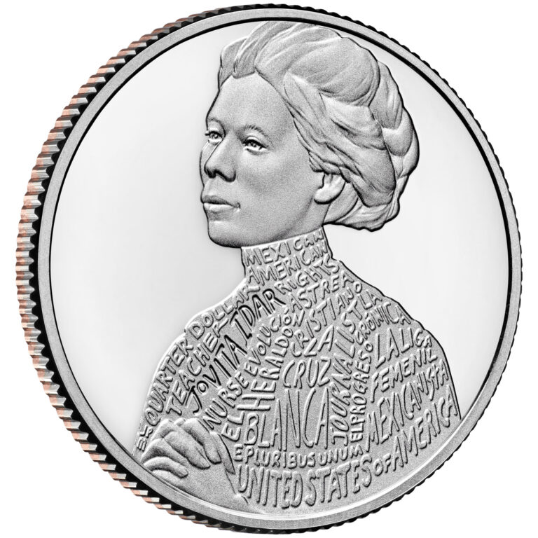 2023 American Women Quarters Coin Jovita Idar Proof Reverse Angle