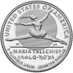 2023 American Women Quarters Coin Maria Tallchief Proof Reverse