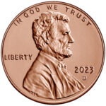2023 Lincoln Penny Uncirculated Obverse Denver