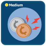 coin battery icon