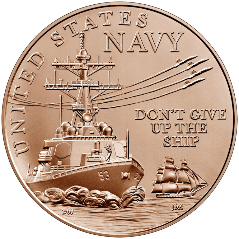U.S. Navy Bronze Medal Obverse