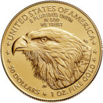 2023 American Eagle Gold One Ounce Uncirculated Coin Reverse