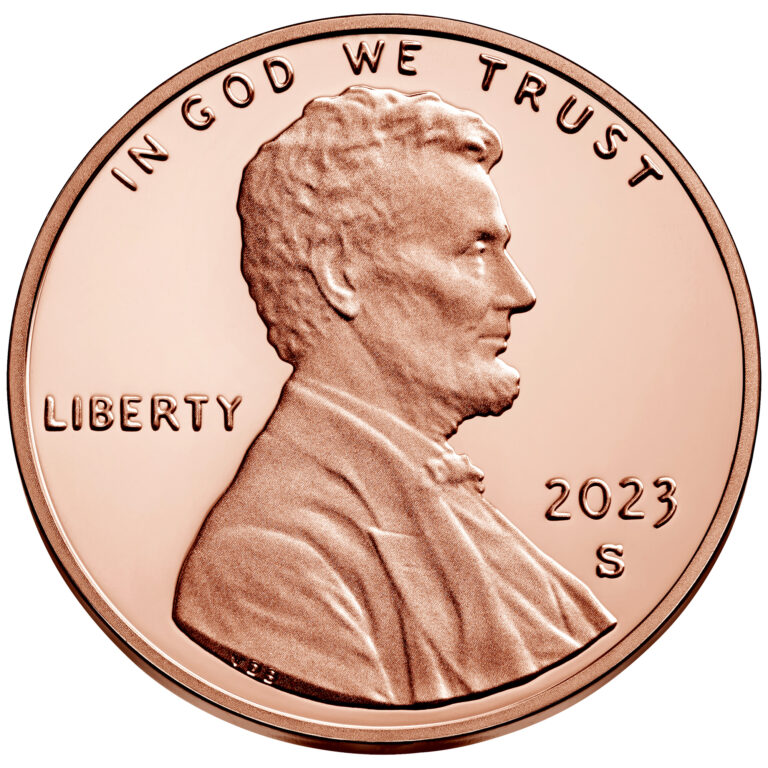 2023 Lincoln Penny Proof Obverse
