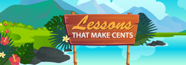 Lessons That Make Cents March 2023 decorative banner