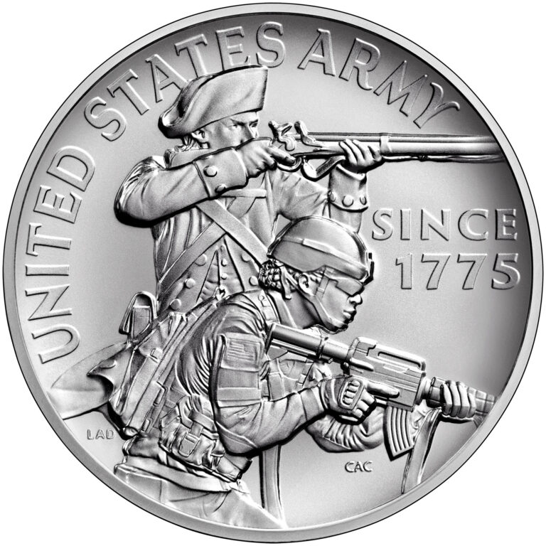 Armed Forces Silver Medal U.S. Army Obverse