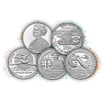 2023 American Women Quarters Program coin reverses