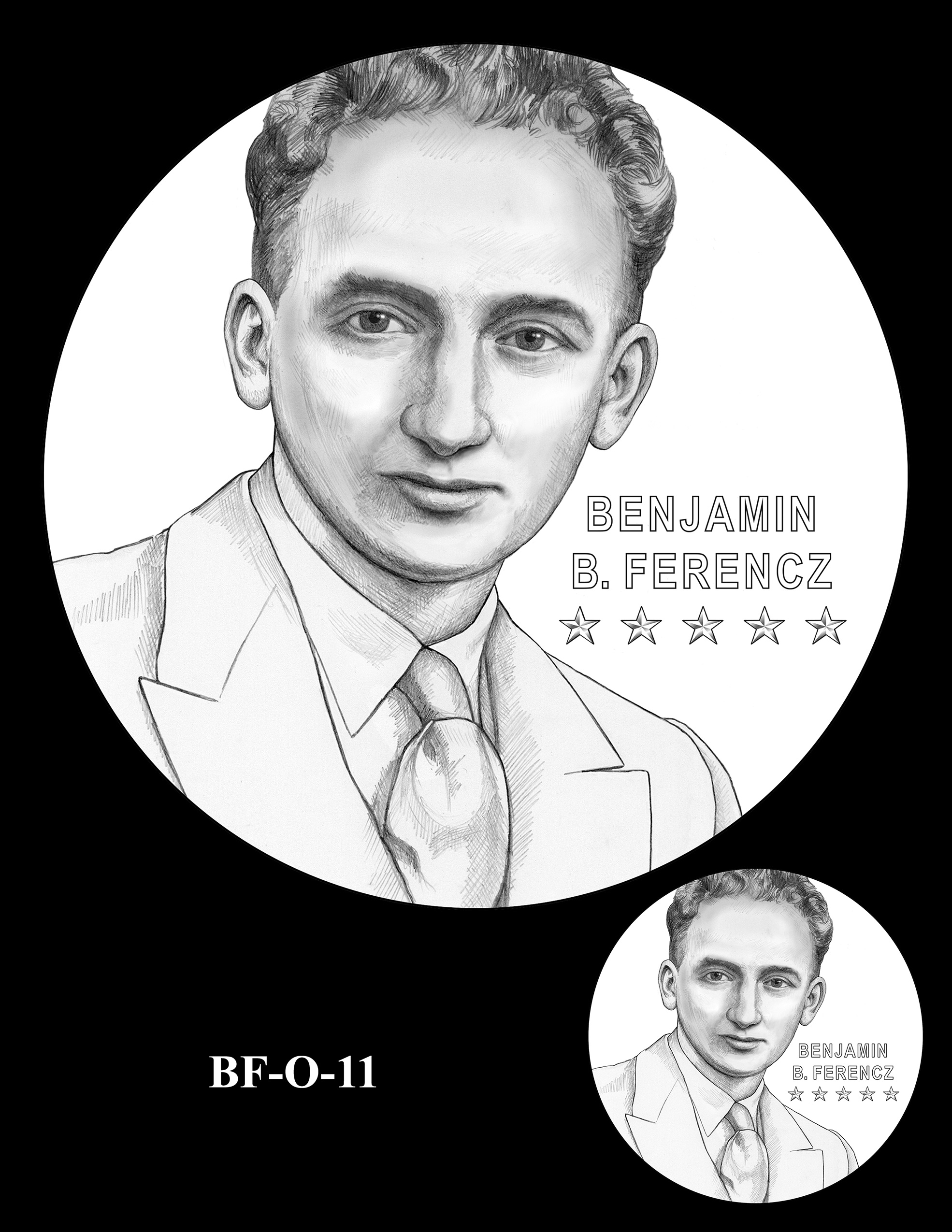 BF-O-11 -- Benjamin Ferencz Congressional Gold Medal