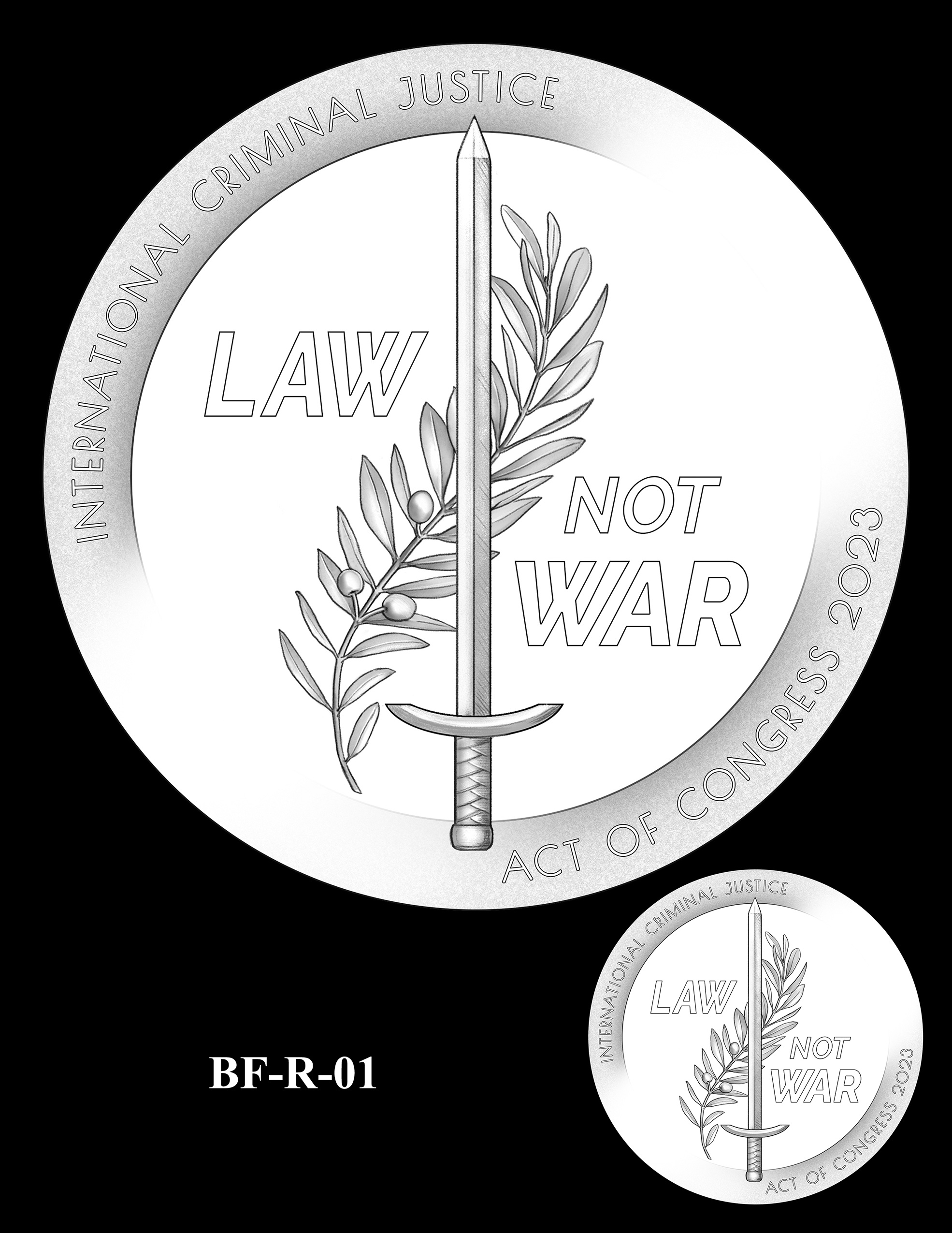 BF-R-01 -- Benjamin Ferencz Congressional Gold Medal