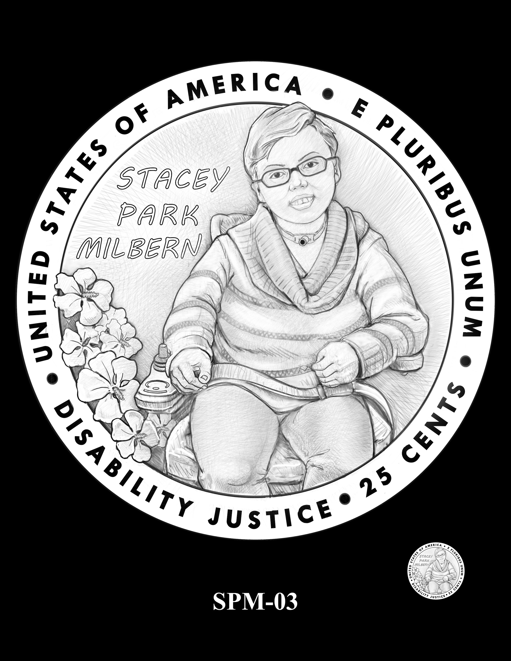 SPM-03 -- 2025 American Women Quarters - Stacey Park Milbern