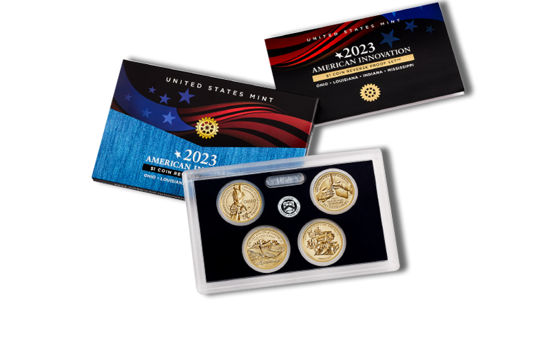 2023 American Innovation $1 Coin Reverse Proof Set packaging