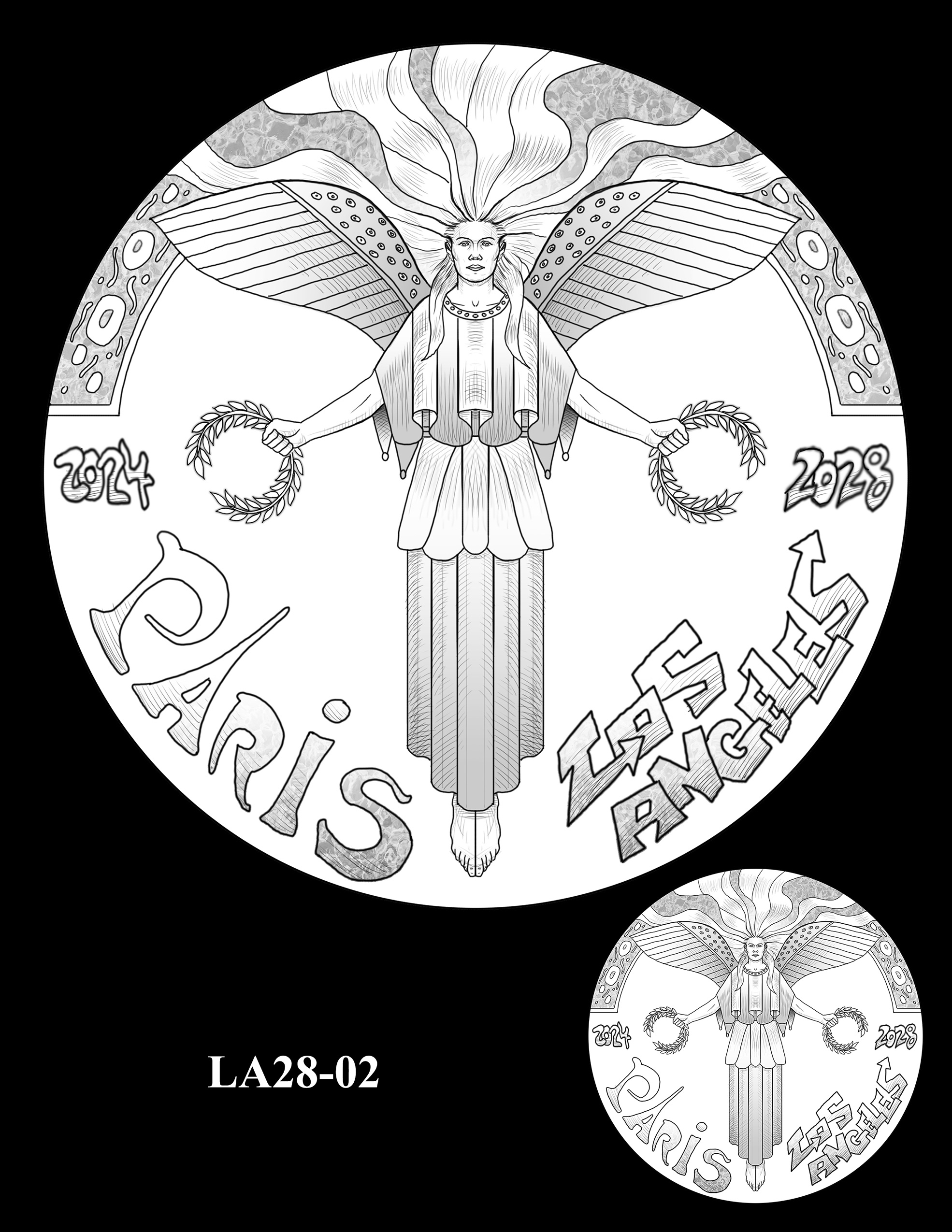 LA28-02 -- Olympics Handover Medallion