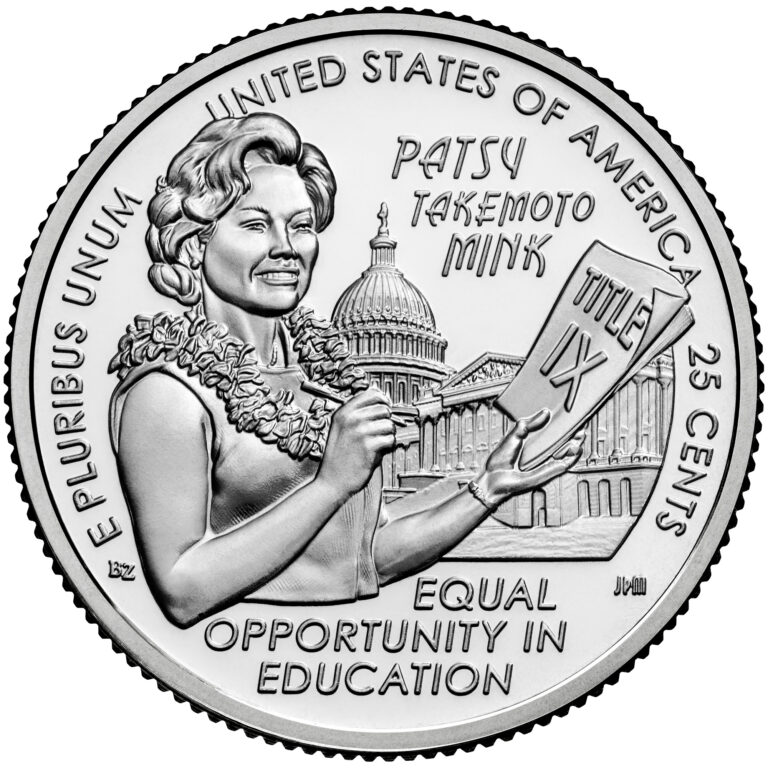 Patsy Takemoto Mink Quarter | American Women Quarters | U.S. Mint