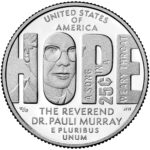 2024 American Women Quarters Coin Rev. Dr. Pauli Murray Proof Reverse