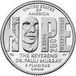 2024 American Women Quarters Coin Rev. Dr. Pauli Murray Uncirculated Reverse