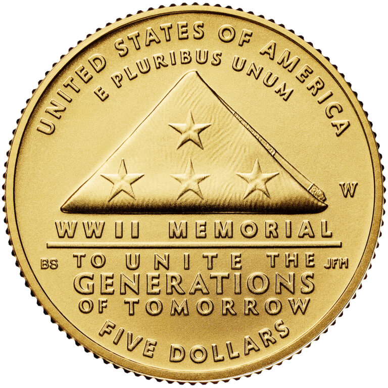 2024 Greatest Generation Commemorative Gold Uncirculated Reverse