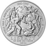 2024 Greatest Generation Commemorative Silver Uncirculated Obverse