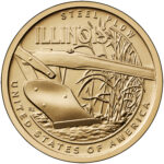 2024 American Innovation One Dollar Coin Illinois Uncirculated Reverse