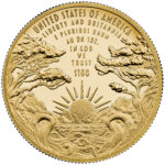 2024 Liberty and Britannia Gold Coin Reverse