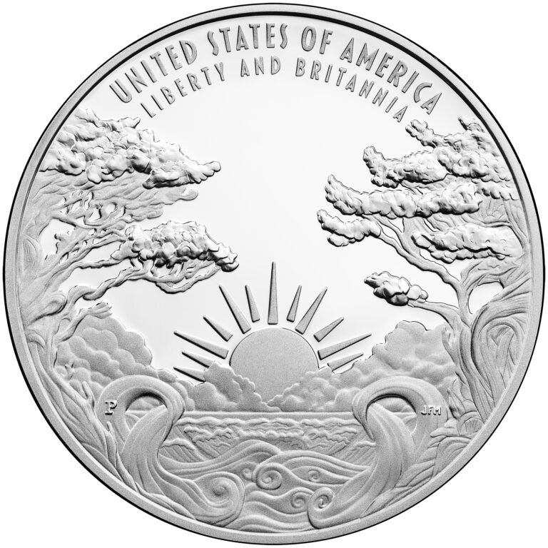 2024 Liberty and Britannia Silver Medal Reverse