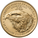2024 American Eagle Gold Half Ounce Bullion Coin Reverse