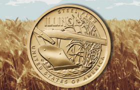American Innovation $1 Coin - Illinois reverse