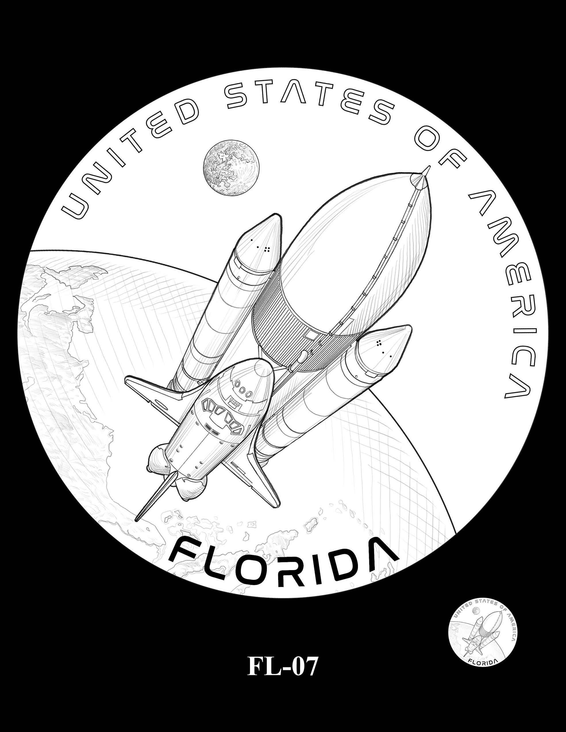 FL-07 -- American Innovation $1 Coin - Florida