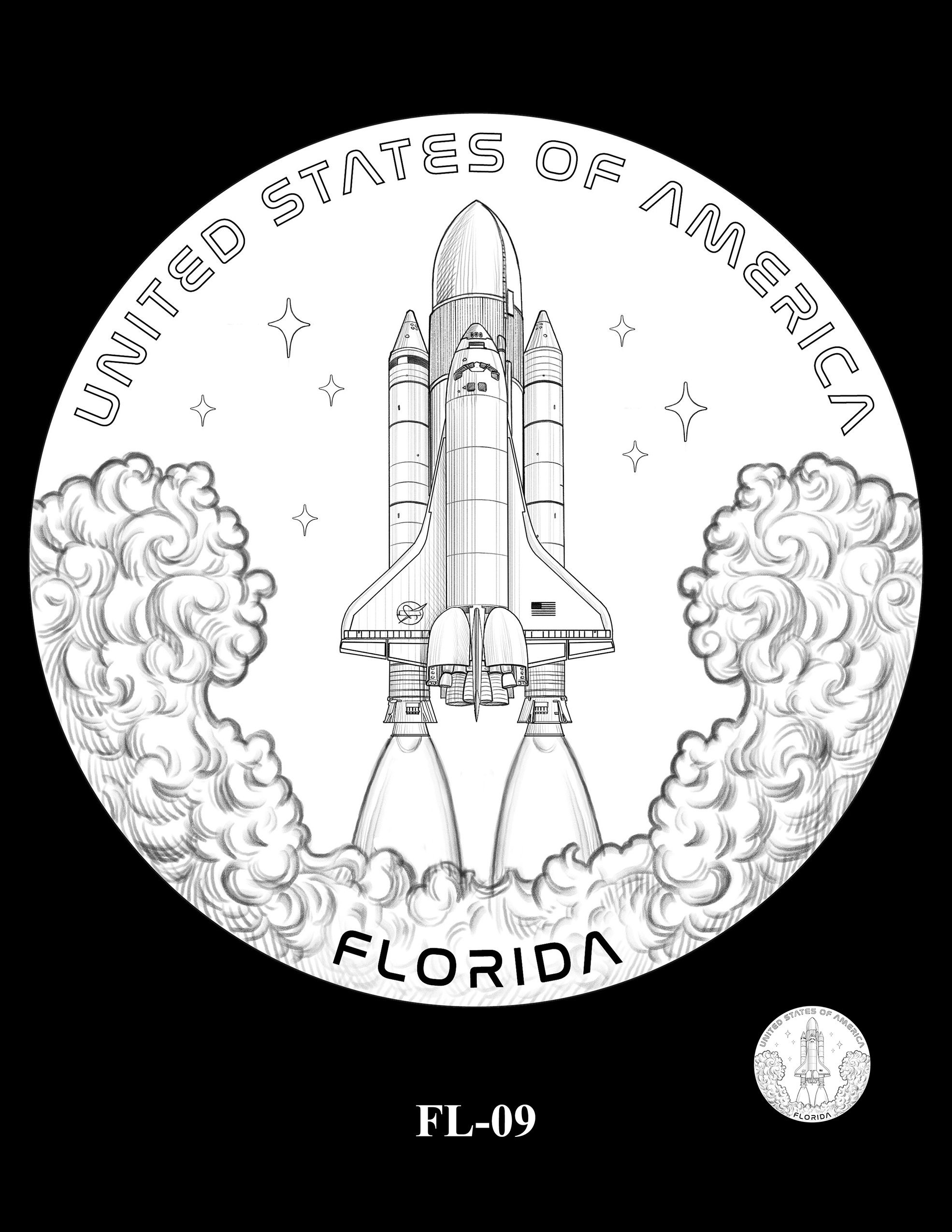 FL-09 -- American Innovation $1 Coin - Florida