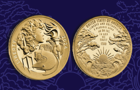 Liberty and Britannia Gold Coin obverse and reverse