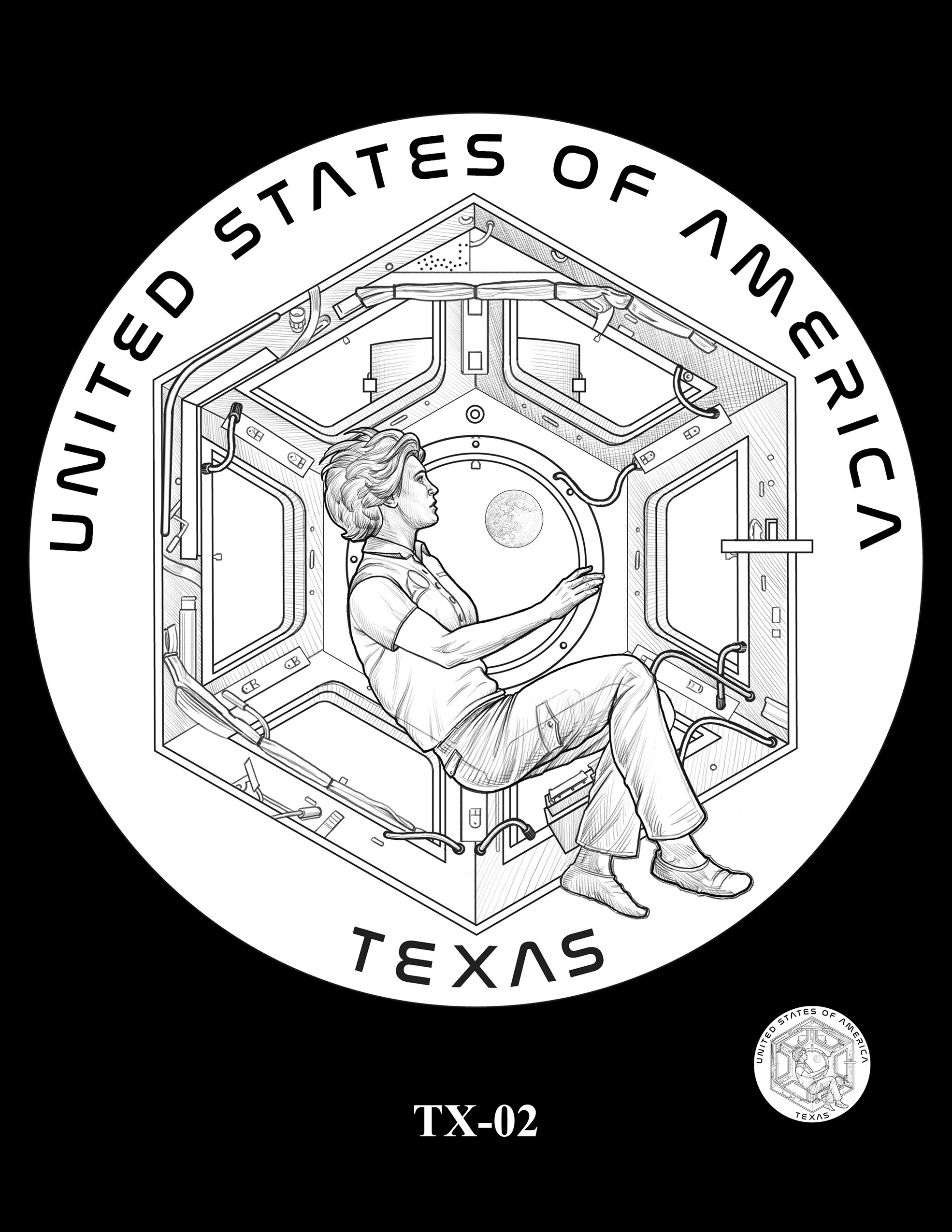 TX-02 -- American Innovation $1 Coin - Texas